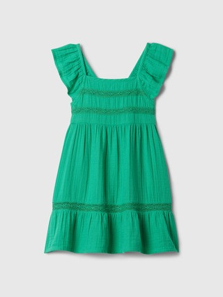 babyGap Crinkle Gauze Dress | Gap (US)