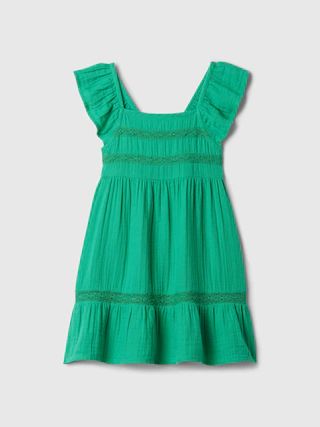 babyGap Crinkle Gauze Dress | Gap (US)
