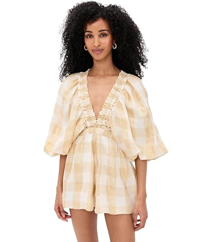 SUNDRESS Women's Alicia Romper | Amazon (US)