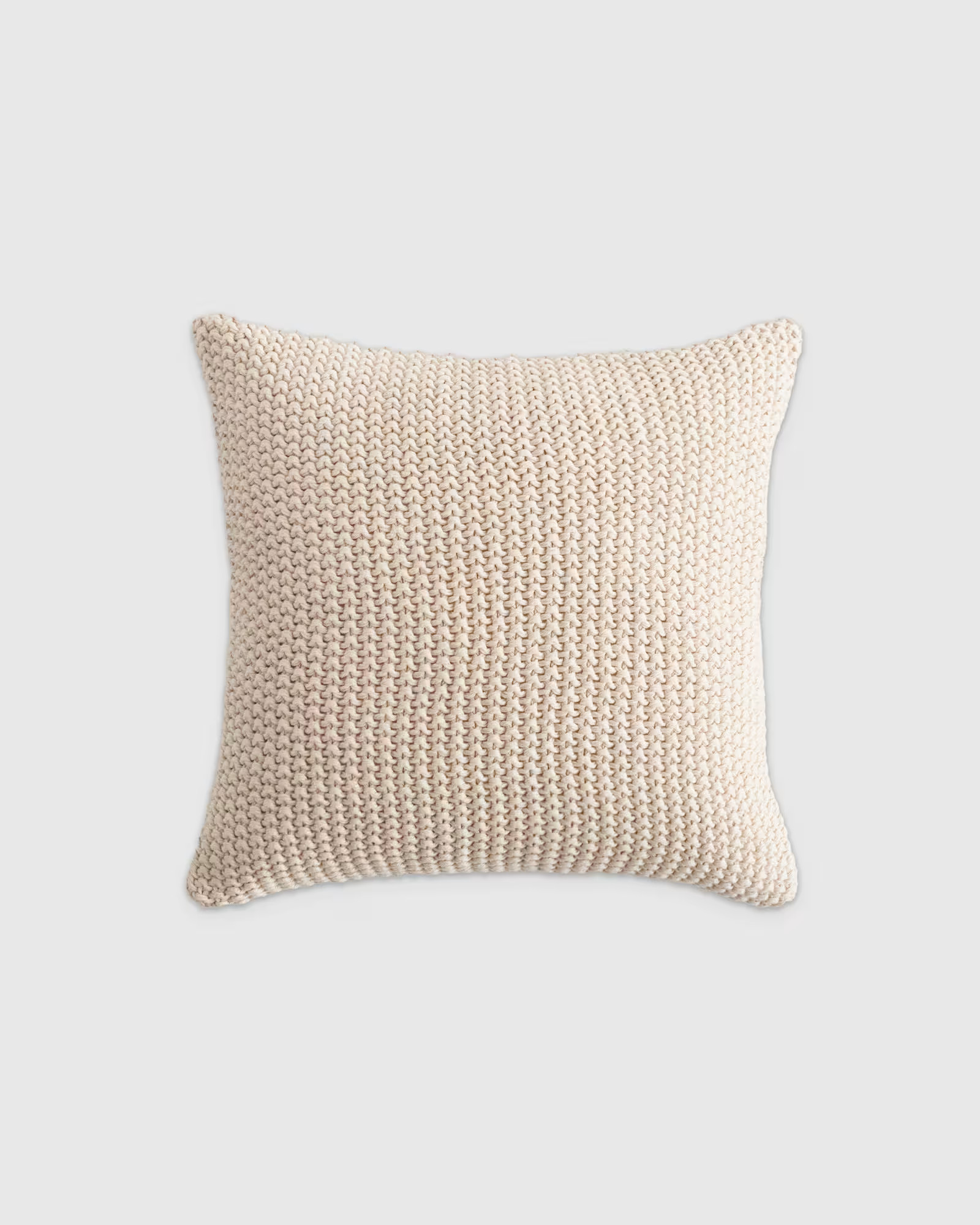 Cotton Fisherman Pillow Cover in Natural | Quince