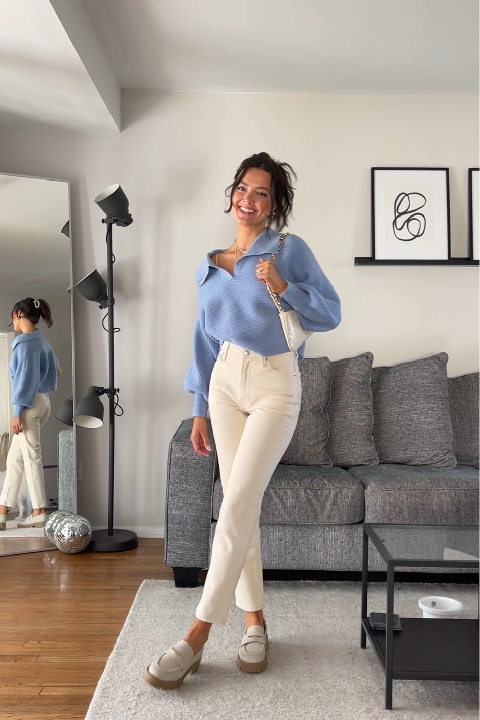 Recommend sizing 1 or 2 up in the sweater! I’m usually a size S but I ordered a M, wish I got a Large! Really good quality tho :)

Size 1 down in the jeans if you want them snug like mine!

Purse is from Zara!

#LTKunder100 #LTKstyletip #LTKSeasonal