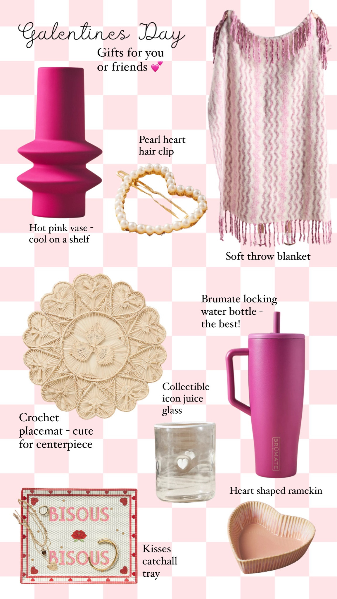 Galentines day gifts for you and your best gal pals Valentine’s Day home decor heart shaped everything I love pink love day Anthropologie anthro home

#LTKHome #LTKGiftGuide #LTKMostLoved