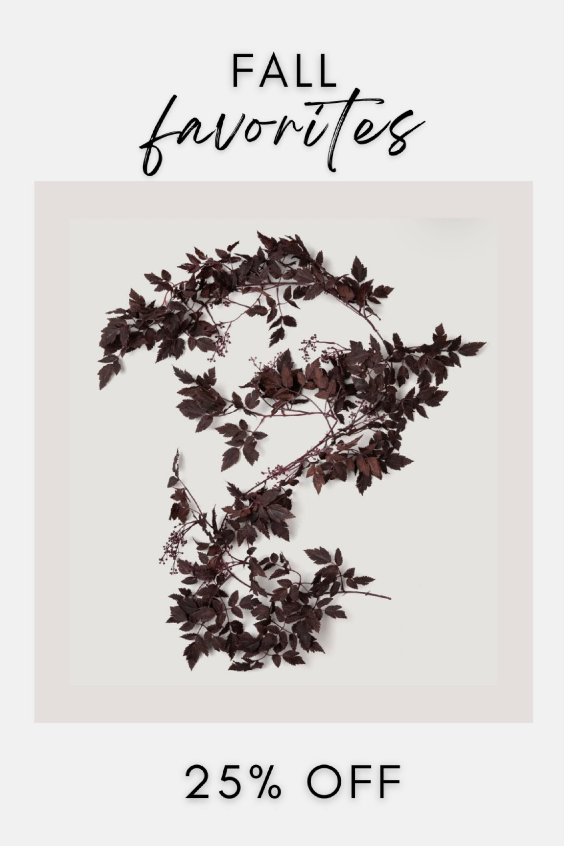 This garland is 25% off right now! So perfect for Fall. 🍂

#LTKHome #LTKFallSale #LTKSeasonal