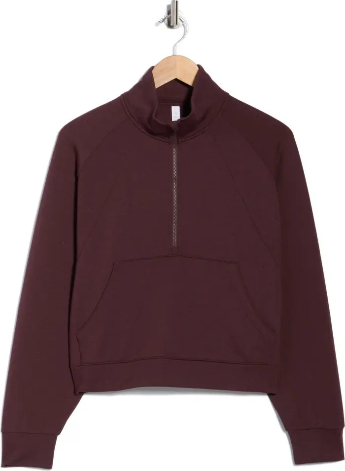 Z by Zella Cozy Knit Half-Zip Sweatshirt | Nordstromrack | Nordstrom Rack