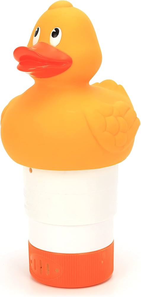 XY-WQ Chlorine Floater, Floating Pool Chlorine Dispenser (Yellow Duck), Fits 1 and 3 Inch Tablets... | Amazon (US)