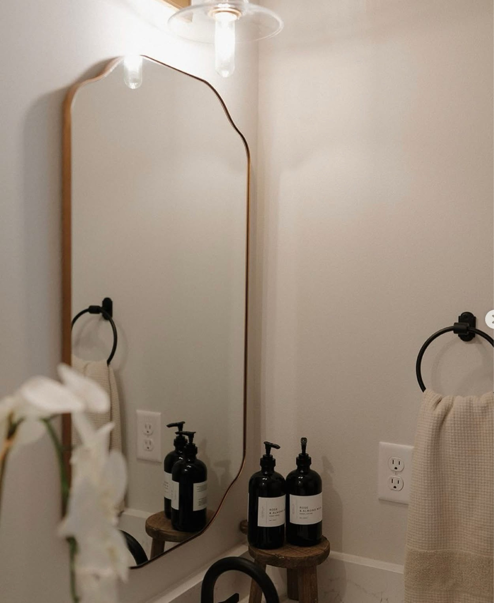 Shop everything in our kid’s bathroom! // Wall color: First Star by Sherwin Williams // Flooring: Coretec LVP in Springfield Oak  // Cabinets: Custom by Countryside Cabinets in North Pie 

 #LTKHome