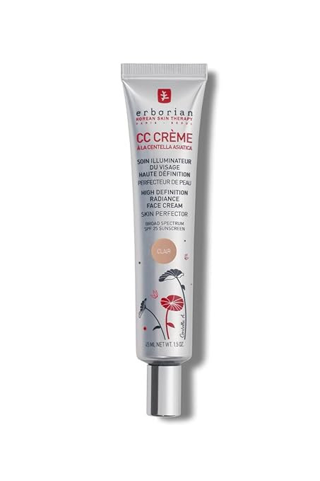 Erborian CC Cream - Getönte Gesichtscreme mit Centella Asiatica - Gesichtspflege aus Korea - Str... | Amazon (DE)