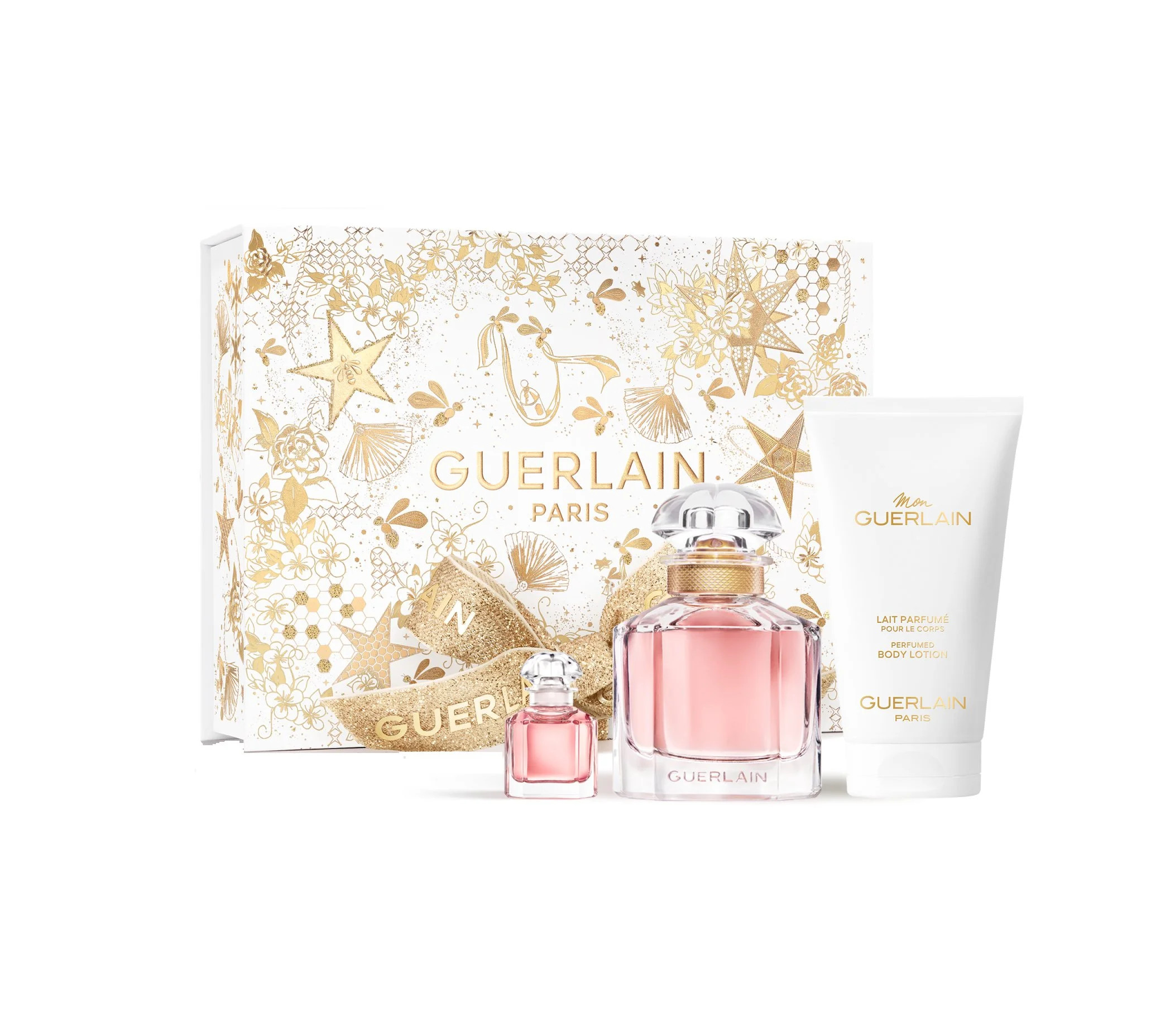 Mon Guerlain Womens Gift Set 1.6 EDP + 5ml EDP + 2.5 Body Lotion NIB | Walmart (US)
