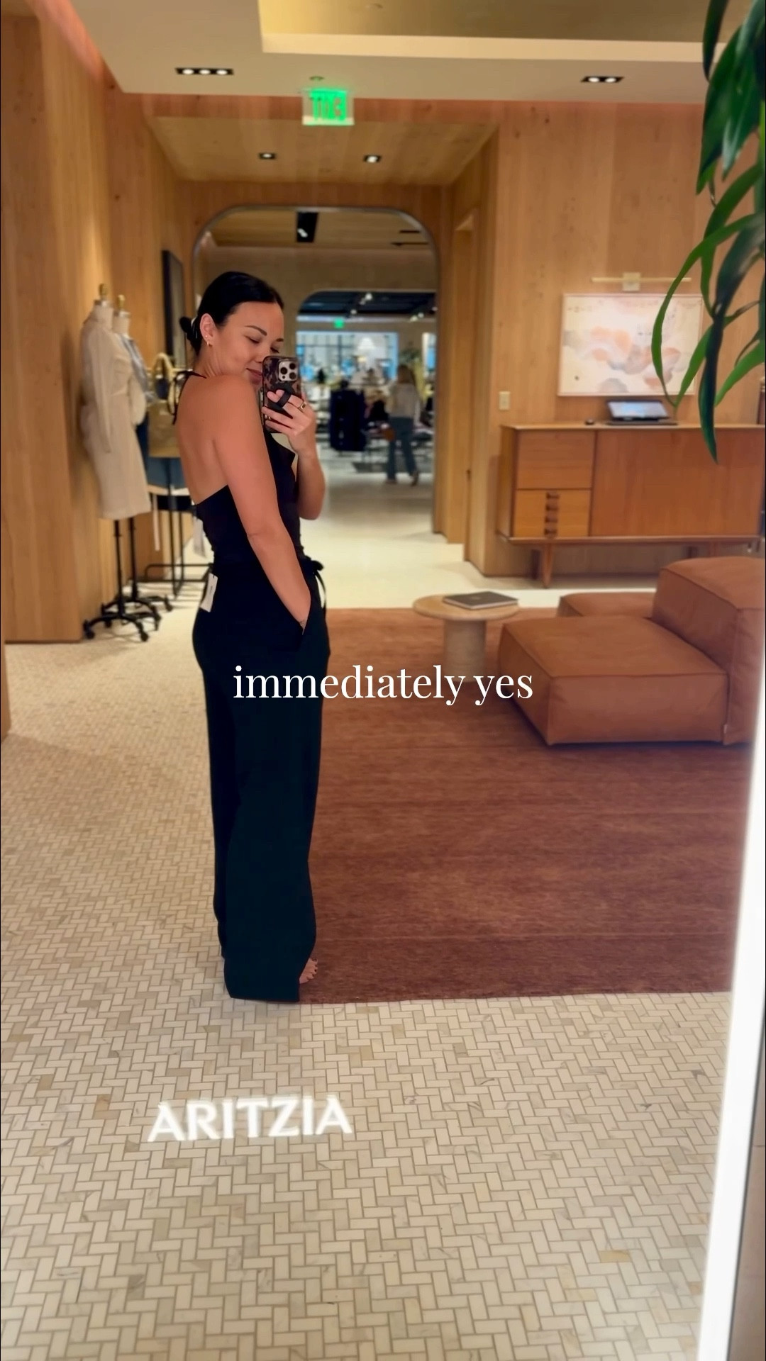 Black essentials for summer 🖤 Skinny strap halter top and the best black pants, ever. Dress up or down, mix and match. High quality, versatile, classic. TTS, wearing a small in both

#LTKSeasonal #LTKmomlife #LTKOver40