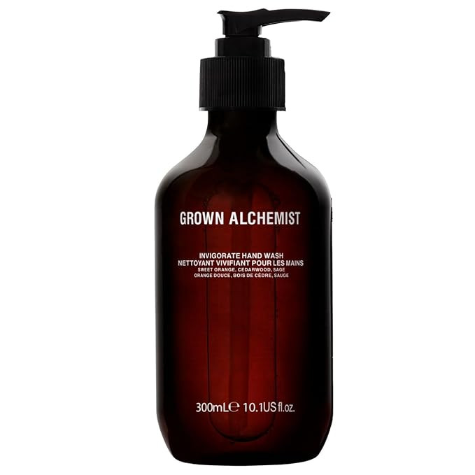 Grown Alchemist Invigorate Hand Wash – Liquid Hand Soap with Aloe, Sweet Orange, Cedarwood & Sa... | Amazon (US)