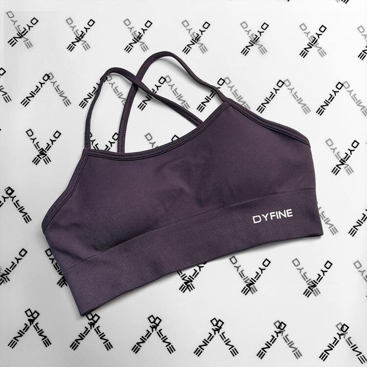 DYFINE Backless Sports Bra With Flattering Push-Up Effect, Made Of Breathable And Lightweight Fab... | SHEIN