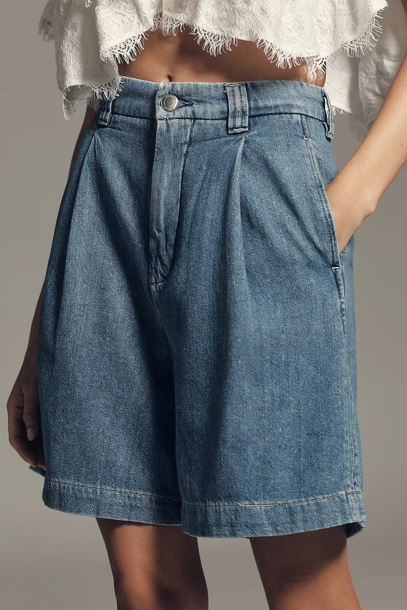 DL1961 Hepburn Denim Shorts | Anthropologie (US)