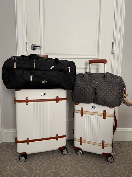 The best travel bags! I use this MZ Wallace bag every time and travel and I always fly with my mark & graham rolling carryon bag. 
…
#travelbags #travelstyle #travel #bags #markandgraham #mzwallace 

#LTKtravel #LTKitbag