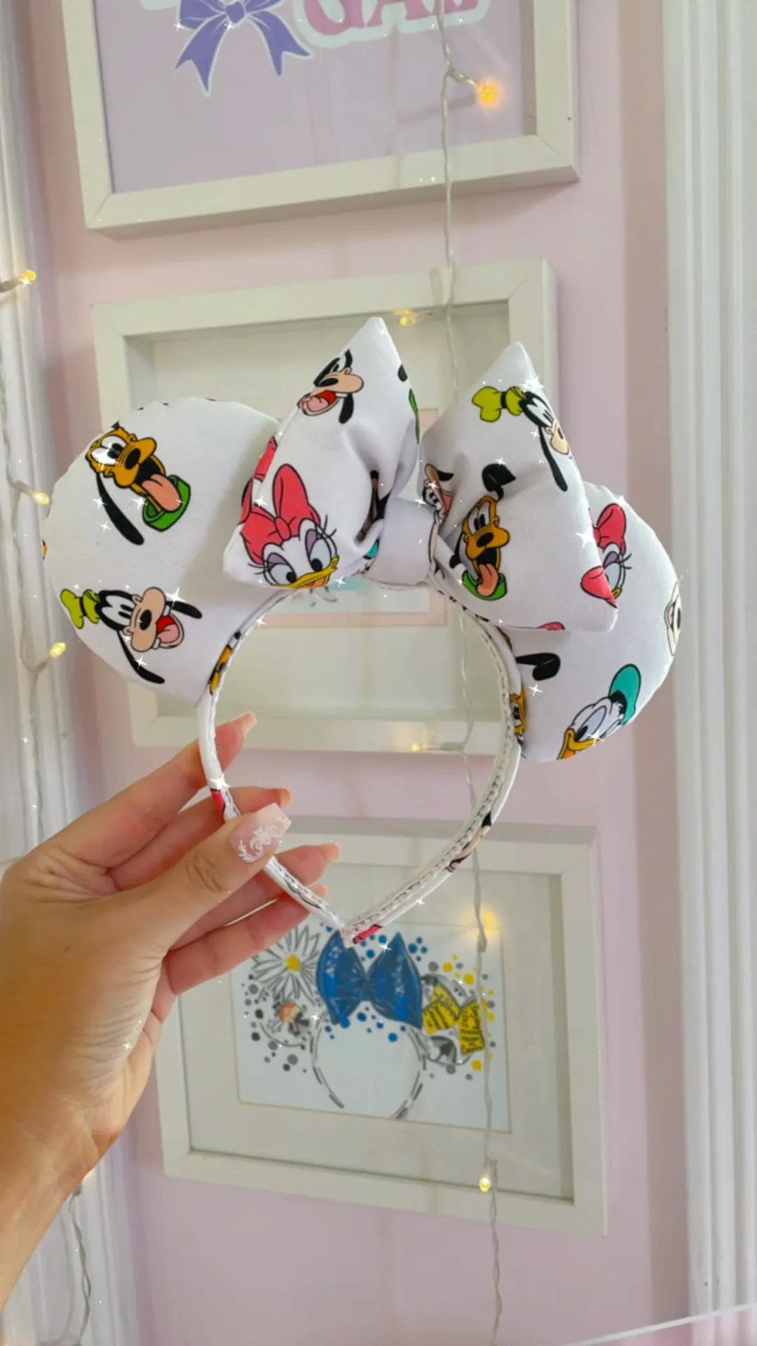 White Cotton Sensational Six Mouse Ears - Etsy | Etsy (US)