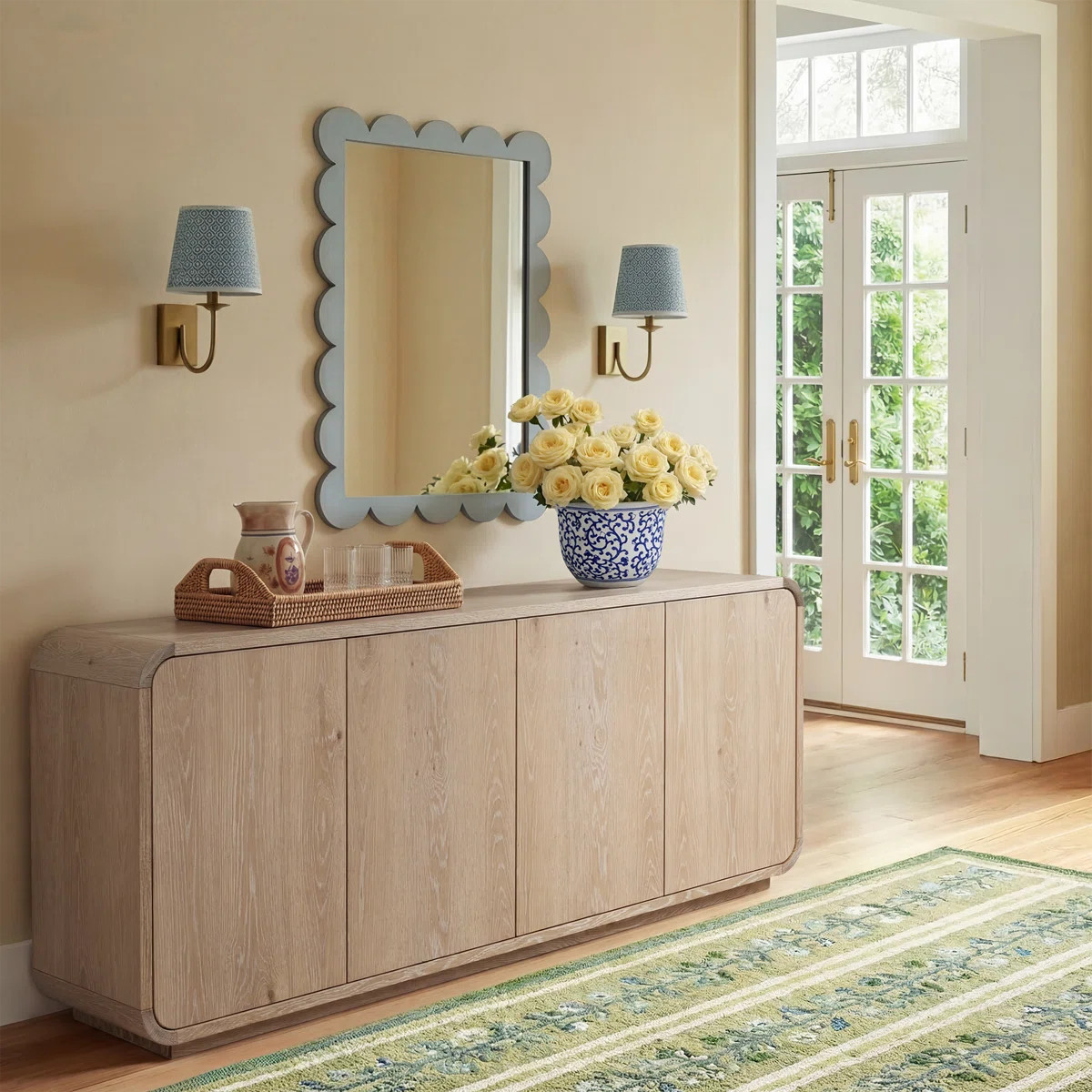 Perri Oak Wood Sideboard | Wayfair North America