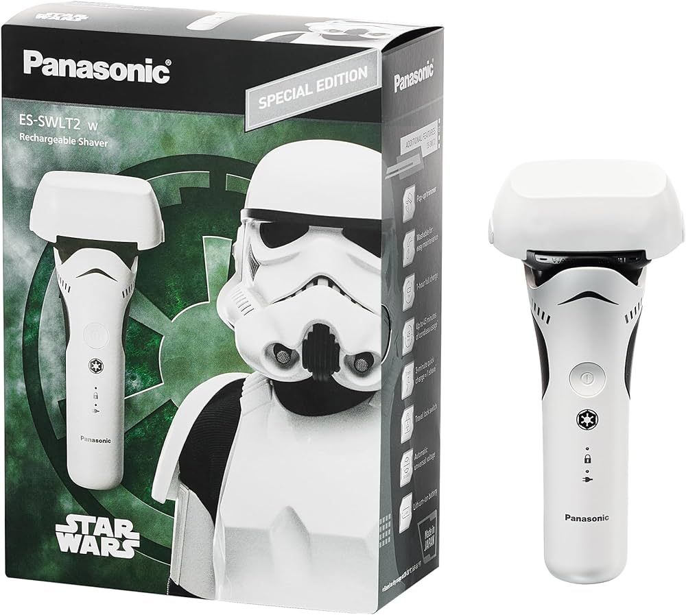 Panasonic Electric Shaver, Special Edition Star Wars Stormtrooper Design, Wet Dry Men’s Shaver ... | Amazon (US)