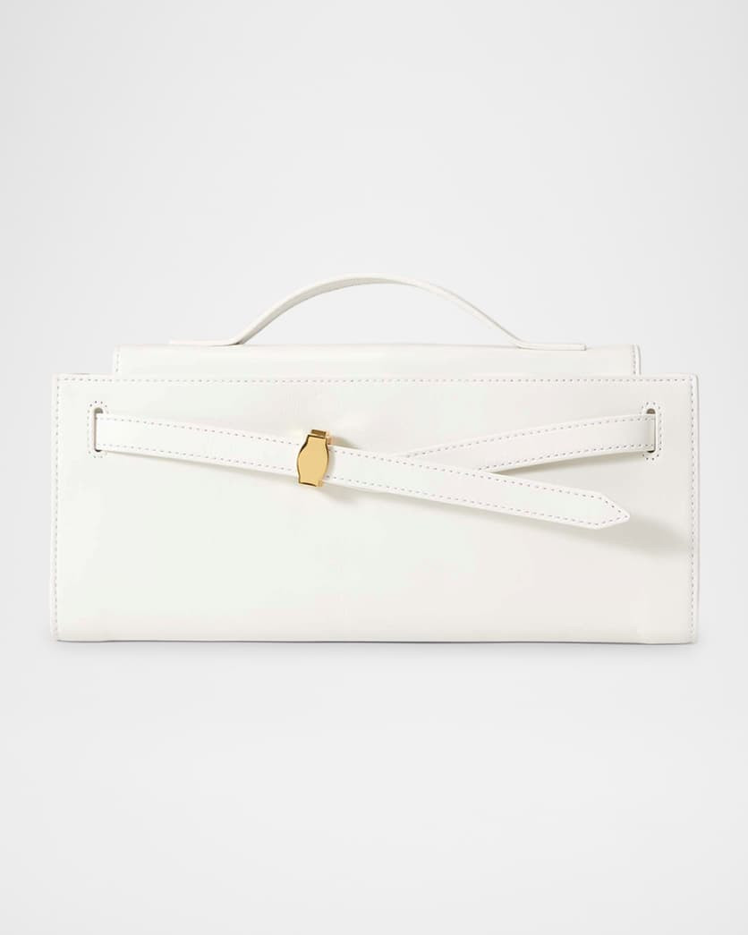 Dash Belt Leather Clutch Bag | Neiman Marcus