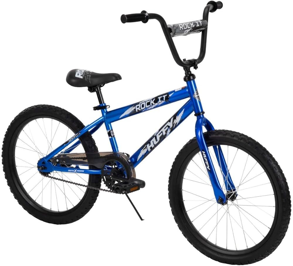 Huffy 20-Inch Rock It Boys Bike, Royal Blue Gloss | Amazon (US)