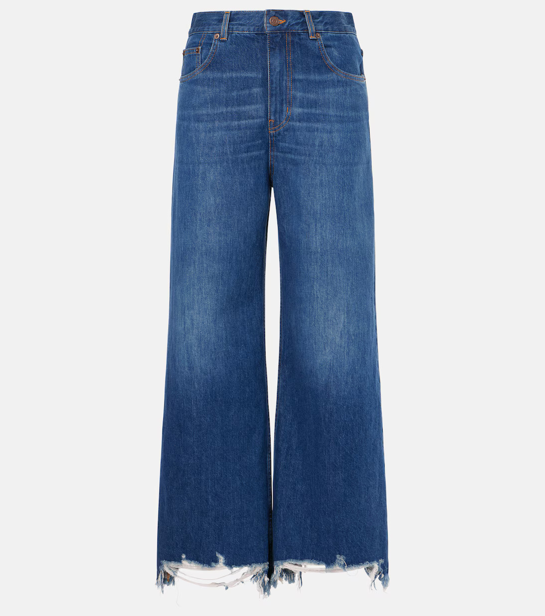 Mid-rise wide-leg jeans | Mytheresa (US/CA)