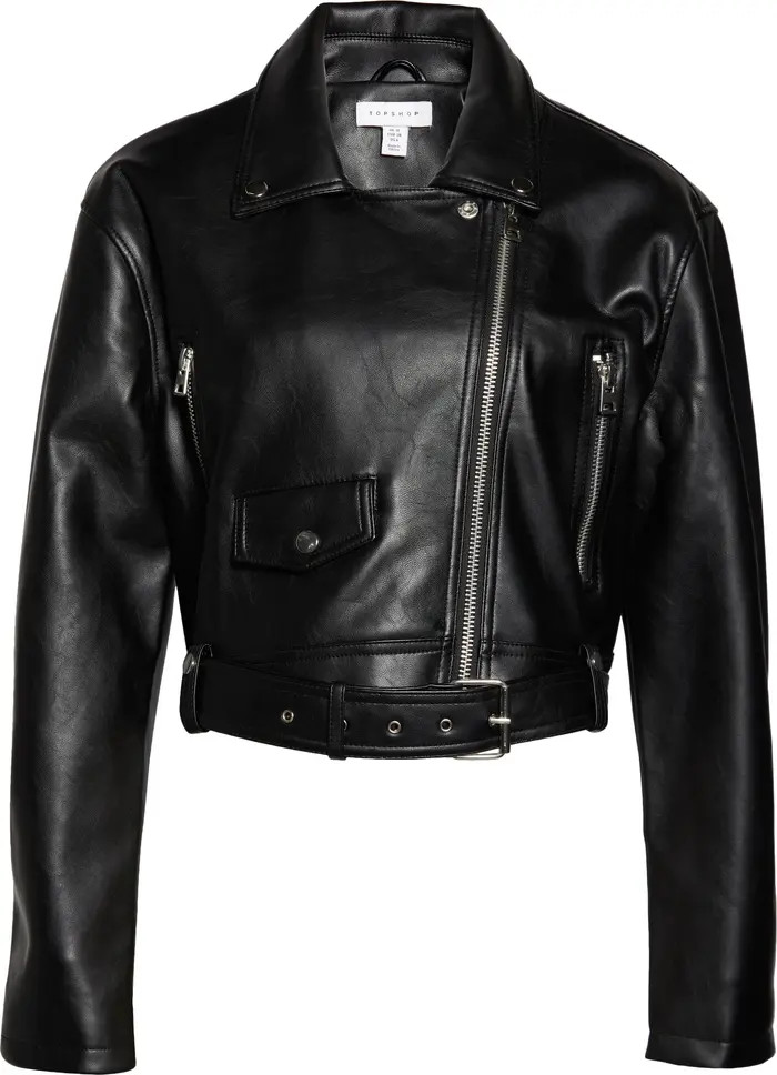 Faux Leather Biker Jacket | Nordstrom