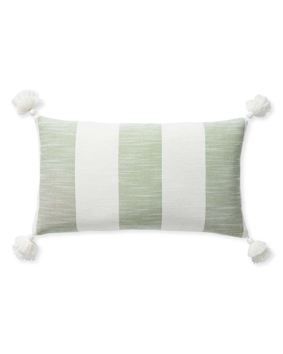Beach Stripe Pillow Cover | Serena and Lily