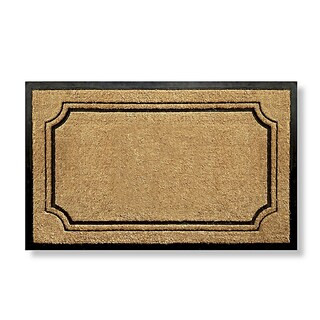 Pembrook Monogrammed Coco Door Mat | Frontgate