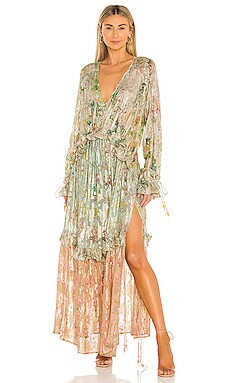 HEMANT AND NANDITA Miyu Kaftan in Multicolor from Revolve.com | Revolve Clothing (Global)