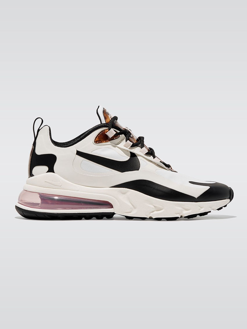Air Max 270 React 2 Fp in Sail/multi-color-barely Rose-black | Carbon38