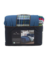 Chambray Plaid Comforter Set | Bed & Bath | Marshalls | Marshalls