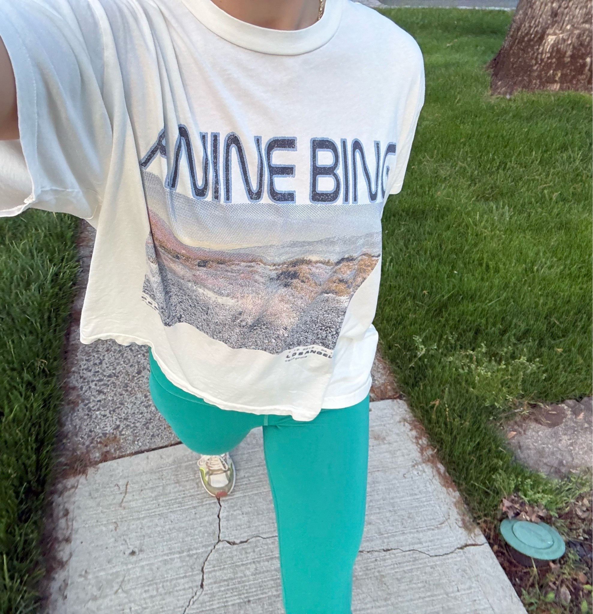 Walk OOTD

lululemon align leggings
Green leggings
Workout pants
Walk outfit
Workout outfit
Chain
Mariner chain
Spring outfit
Fitness
Spring style
Anine bing Wildflower Logo Tee
Anine bing tshirt
Oversized tshirt
Graphic tee
Rent the runway
Big tshirt
White tshirt

#LTKfitnessgoals #LTKdayinmylife #LTKootd