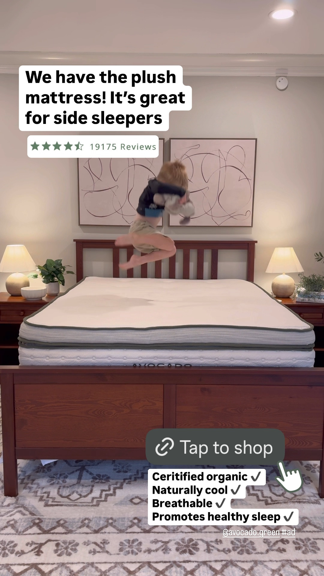 We have the extra plush mattress 😍🙌

#LTKHome