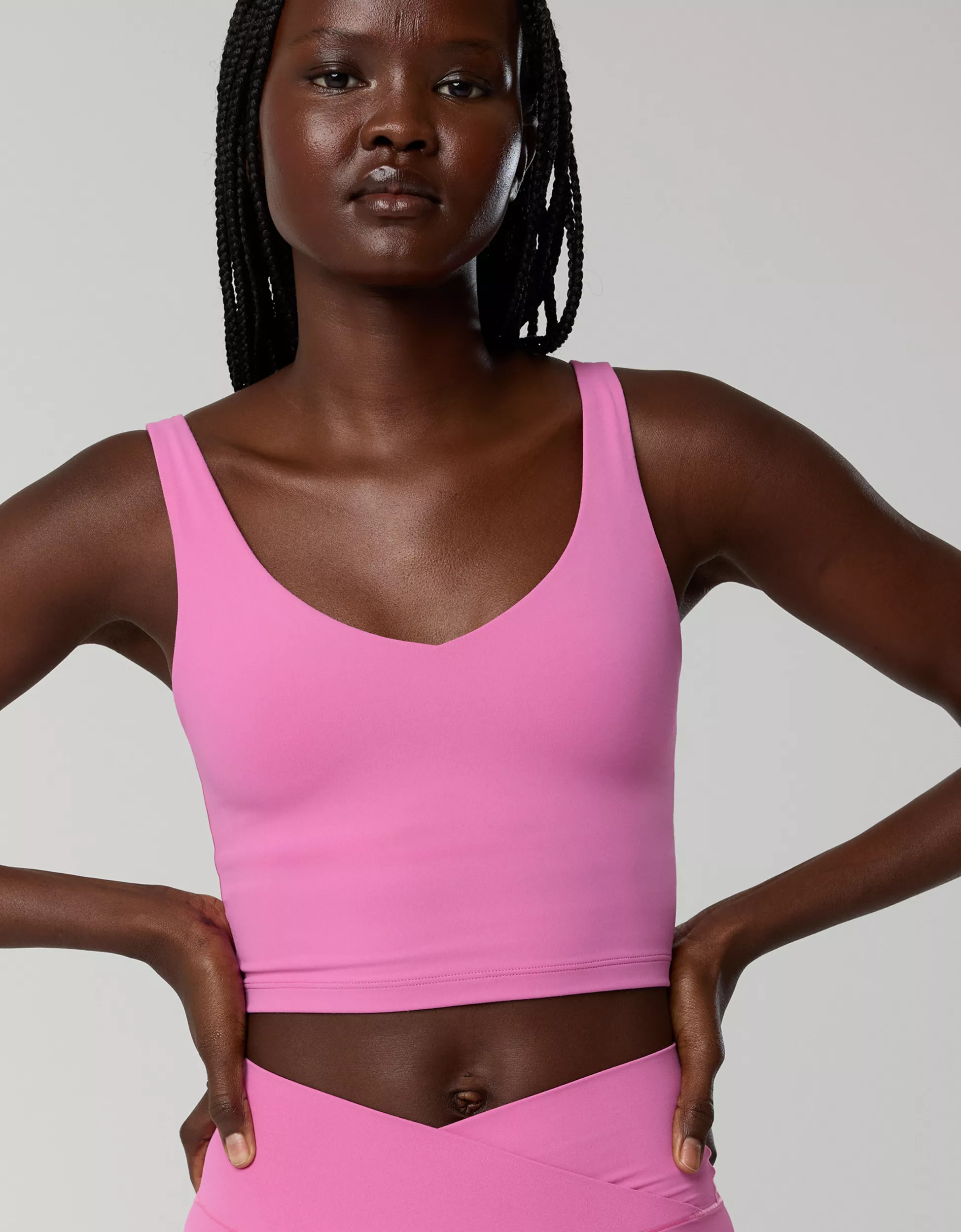 OFFLINE By Aerie Real Me Low Key Longline Sports Bra | Aerie