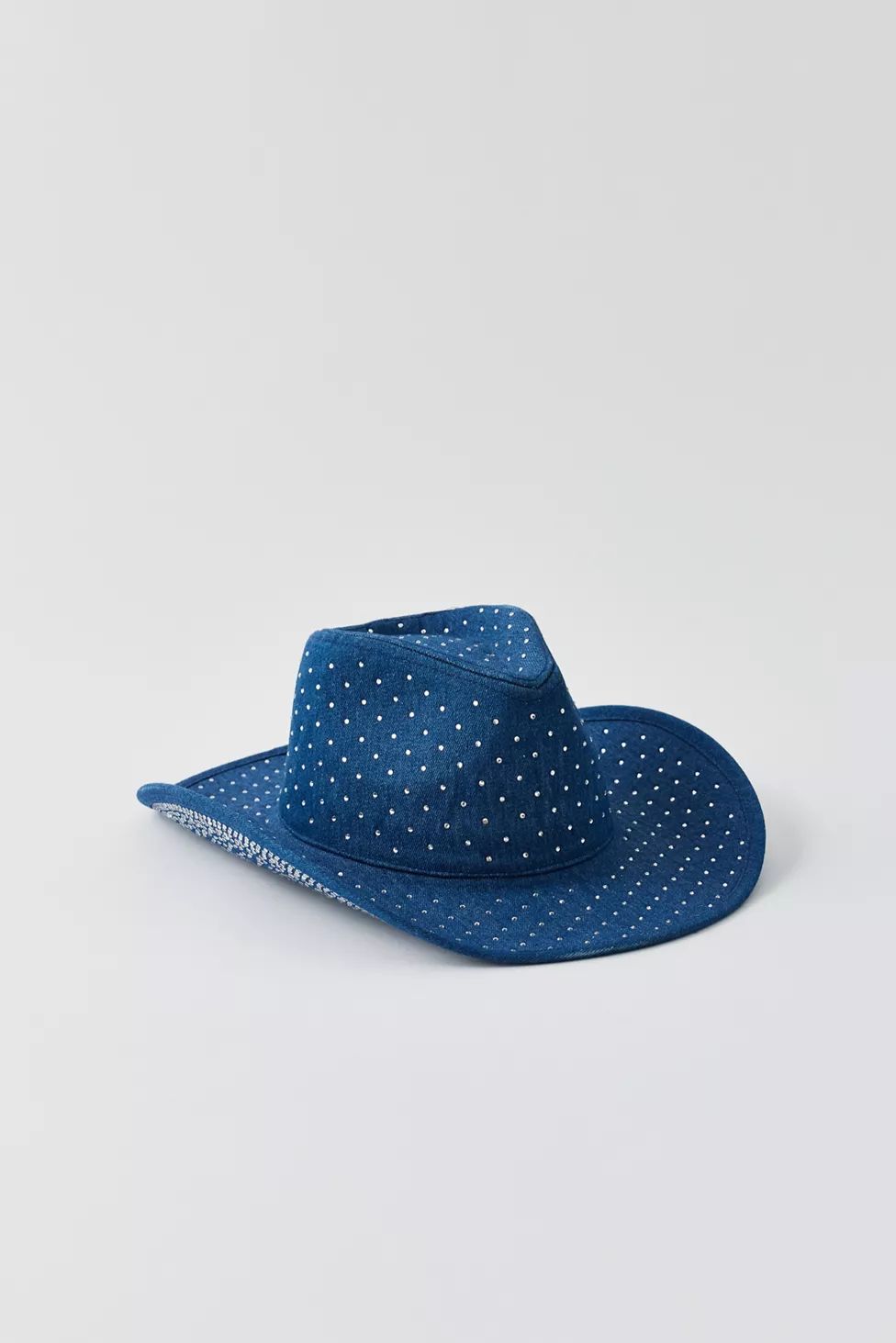 Rhinestone Denim Cowboy Hat | Urban Outfitters (US and RoW)