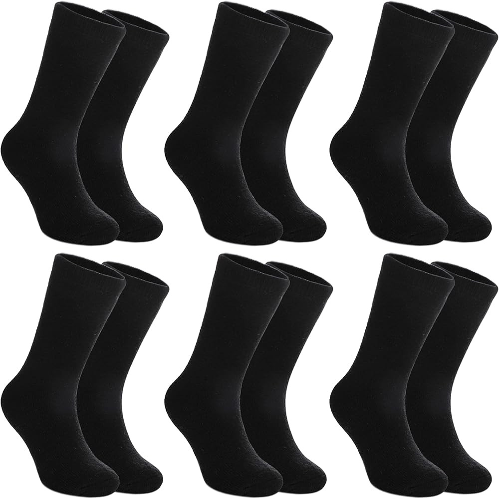 SDBING Kids Merino Wool Hiking Socks - Toddler Boys & Girls Warm Thick Thermal Winter Crew Socks ... | Amazon (US)