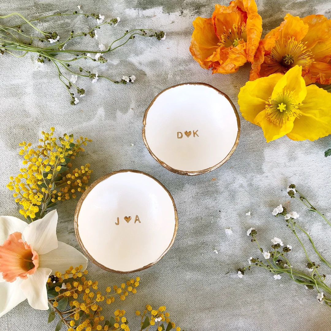 Wedding Ring Dish / Jewelry Dish / Bridesmaids Gift / Wedding - Etsy | Etsy (US)