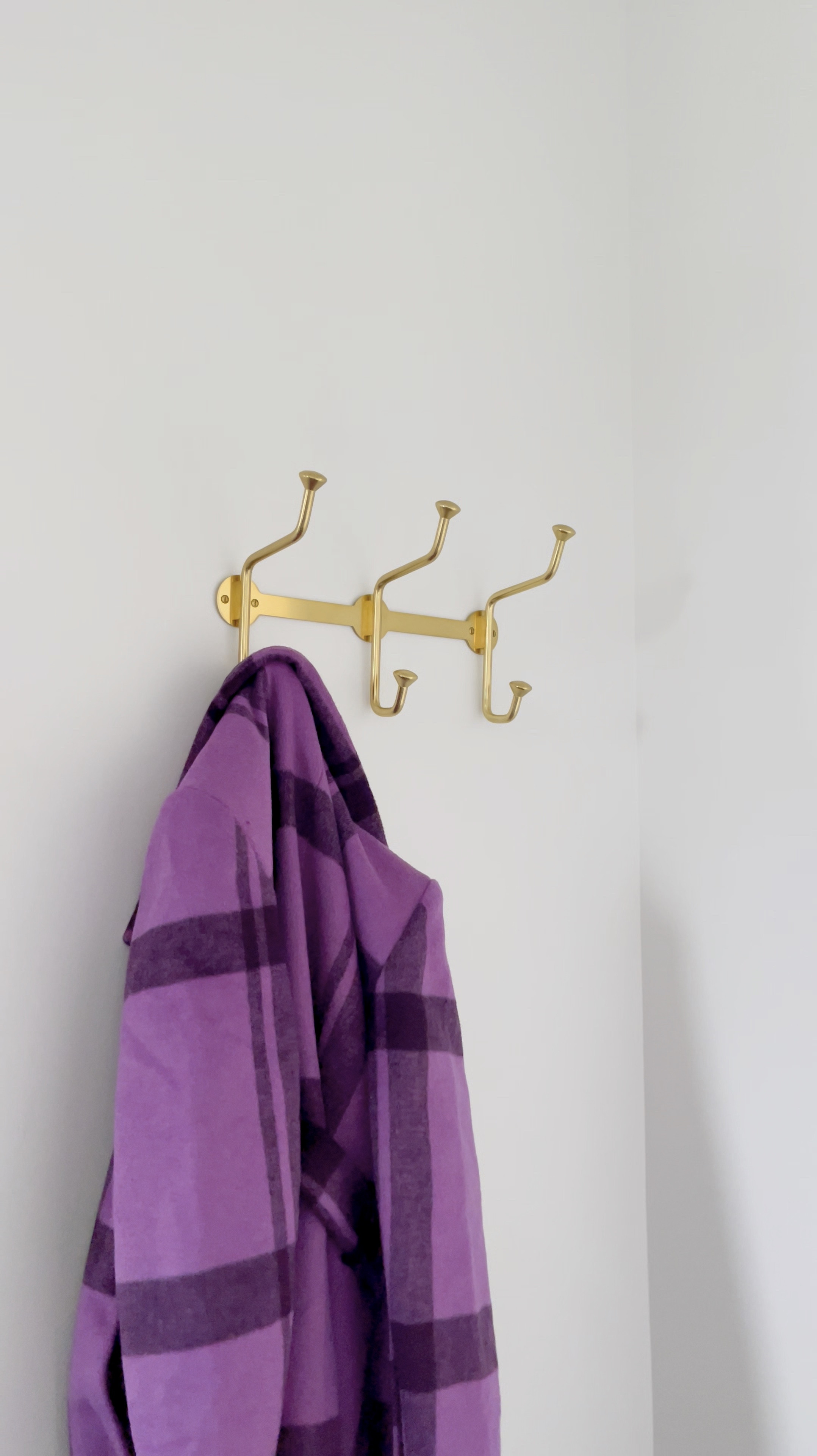 Brass wall hooks for coats and bags

#LTKStyleTip #LTKHome #LTKFamily