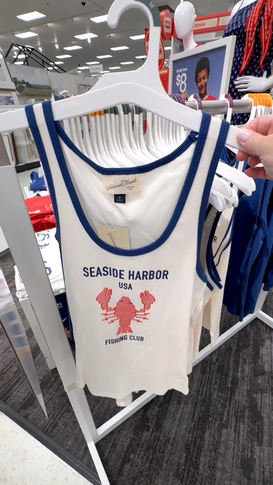 This is such a cute tank for summer! Bring on all the lobster stuff! 🦞 And the price….🤌🏻

#lobstertank #summertanktop #lobster #tank #target #lobstertop #lobsterbelt #lobsterglass #lobstericonglass

#LTKSeasonal #LTKMidsize #LTKPetite