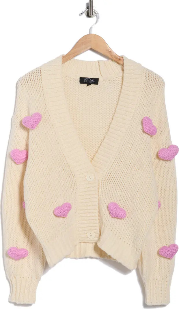 Roffe Accessories Heart Cardigan | Nordstromrack | Nordstrom Rack