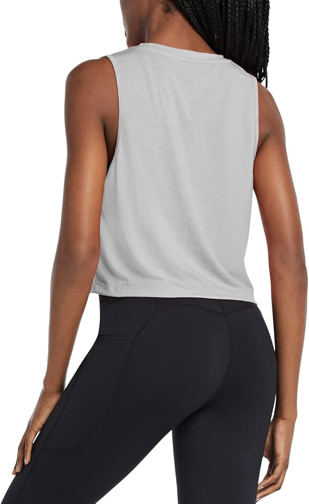 BALEAF Women's Crop Tops Workout Cropped Tank Tops Athletic Muscle Shirts | Amazon (US)