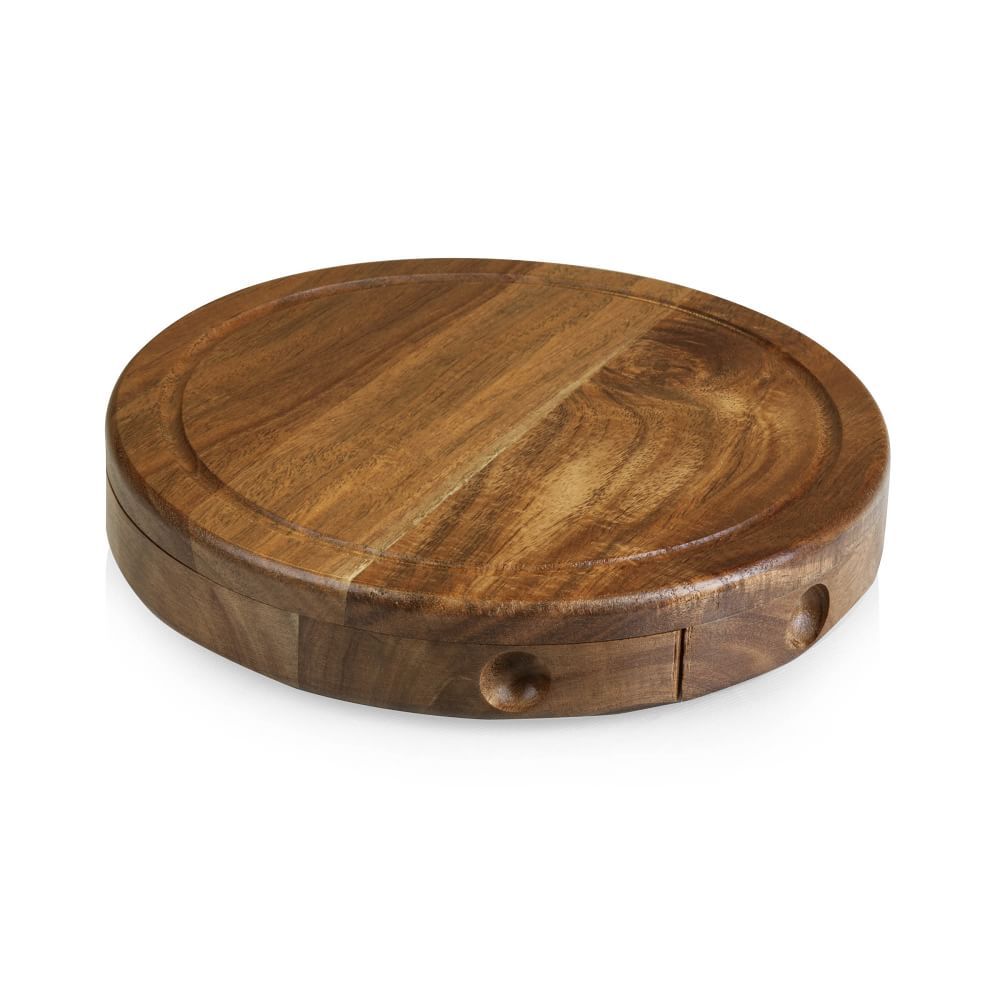 Acacia Wood Cheese Board & Tools (Set of 4) | West Elm (US)