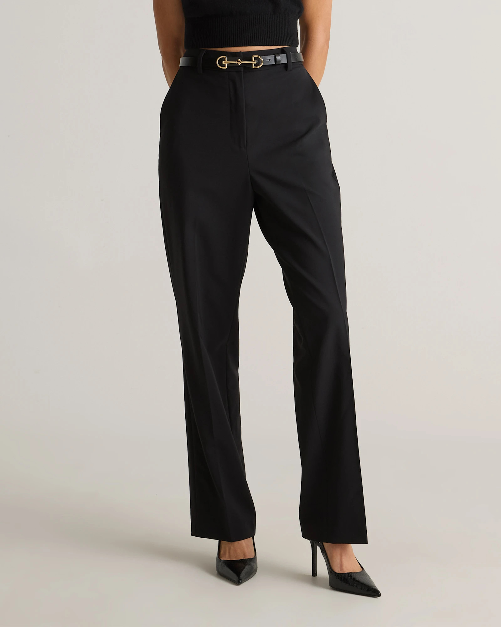 Italian Wool Straight Leg Pants | Quince