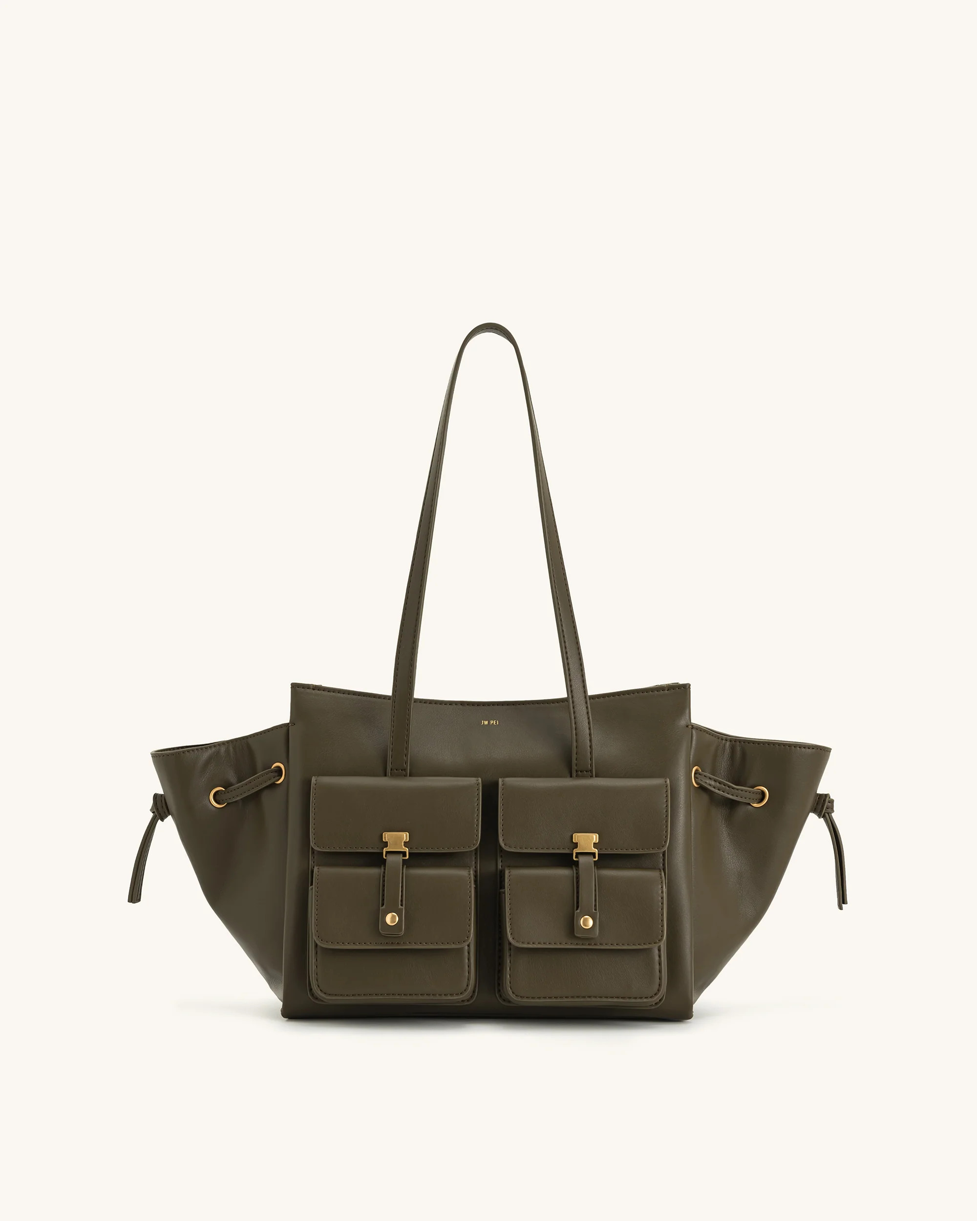 Linda Tote Bag - Dark Olive | JW PEI US