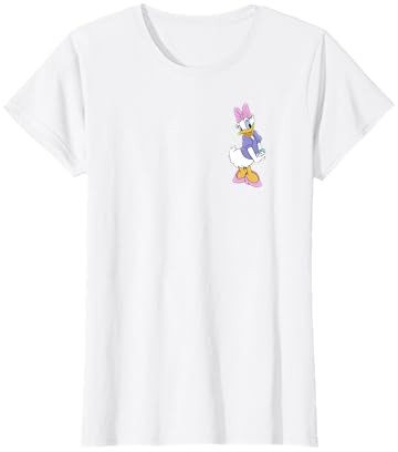 Disney Mickey and Friends Daisy Duck Small Pocket Logo T-Shirt | Amazon (US)