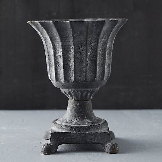 Cast Iron Footed Urn | Terrain