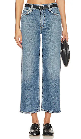 Harper Crop Straight in Moor | Revolve Clothing (Global)