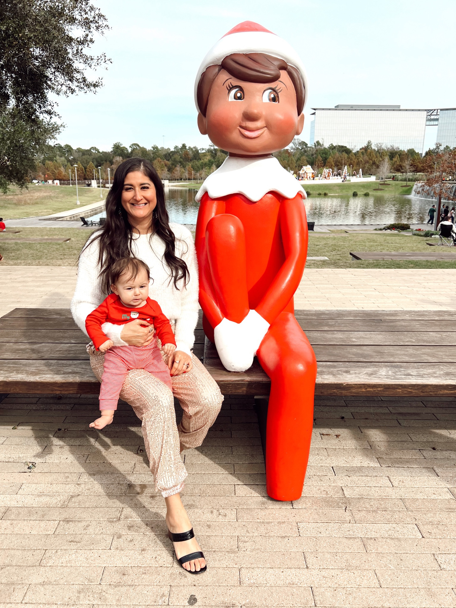 Holiday outfit. Sequins pants are so fun to wear this season!

#LTKfindsunder50 #LTKHoliday #LTKSeasonal