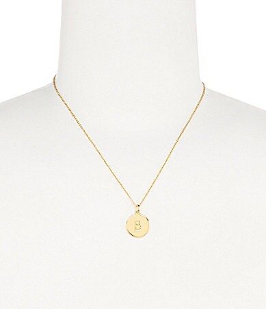 kate spade new york "One In A Million" Initial Necklace | Dillards Inc.