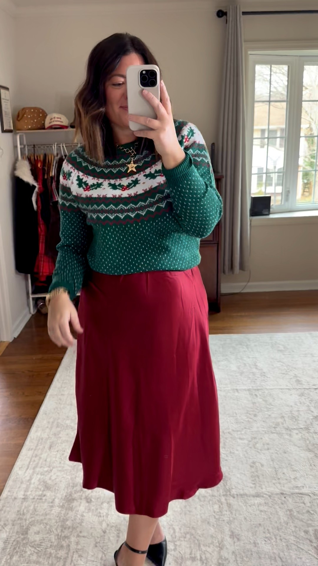 Prettiest Christmas sweater from Walmart! 

#LTKGiftGuide #LTKHoliday #LTKgrwm