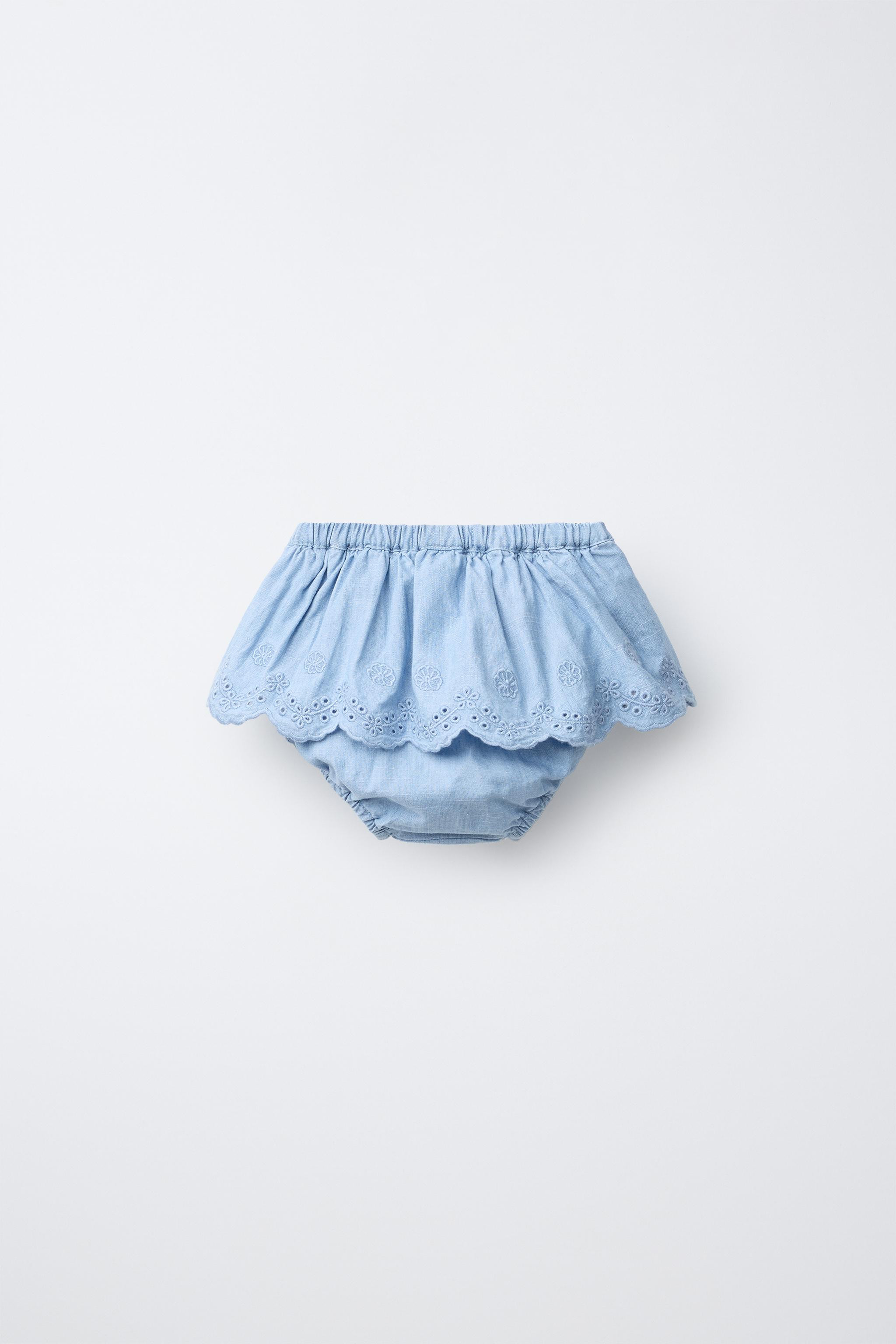EMBROIDERED DENIM HAT | Zara US