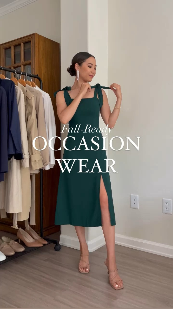 Fall occasion wear dresses 

- petal & pup dresses are on sale for 25% off using the code 25OFF (sale ends today, 11/12) 

Fall wedding / early winter wedding / maxi dress / midi dress / Forrest green / navy / jumpsuit / formal 

#LTKHoliday #LTKSaleAlert #LTKSeasonal